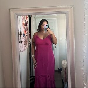 Abercrombie Mermaid Slip Maxi Dress